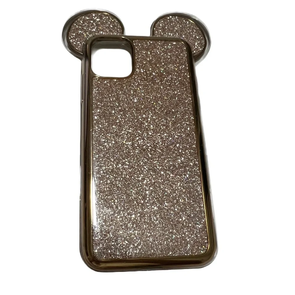 NEW Disney World D-Tech Glitter Mouse Ears iPhone 11 Pro Max Case